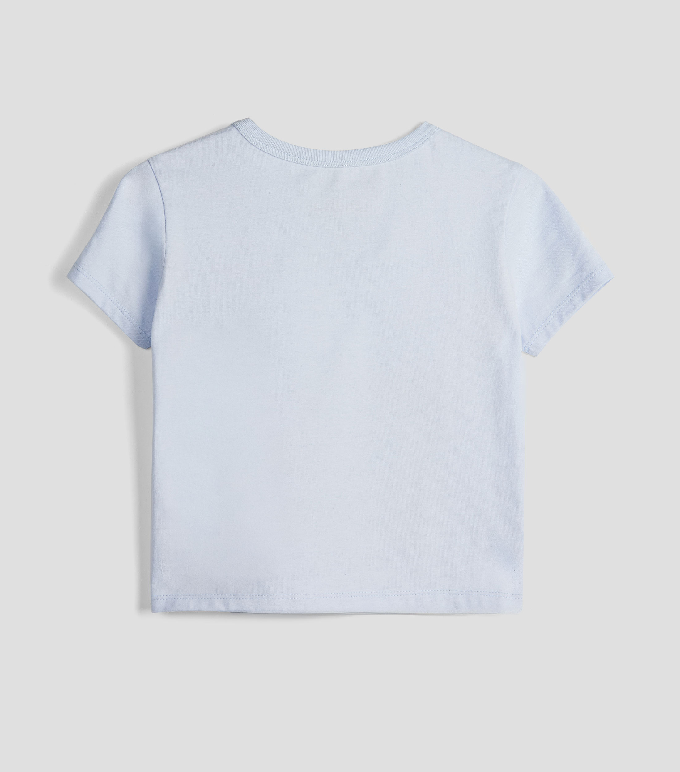 Playera estampada manga corta Niña